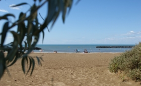 Vue Plage de sable fin