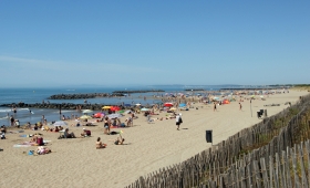 Vue Plage de sable fin