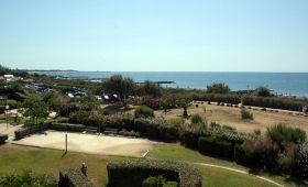 Vue depuis la "résidence de la Plage"
