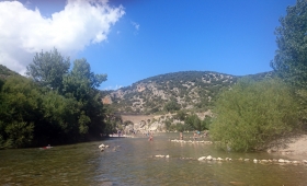 Baignade dans l'Hérault